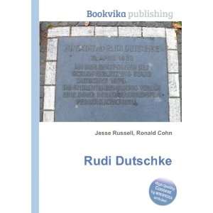  Rudi Dutschke Ronald Cohn Jesse Russell Books