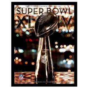 Canvas 36 x 48 Super Bowl XLIV Program Print   2010, Saints vs Colts 