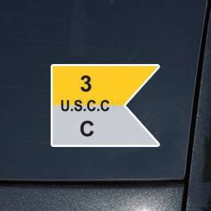   Company   3rd Regiment   US Corps of Cadets 3 DECAL Automotive