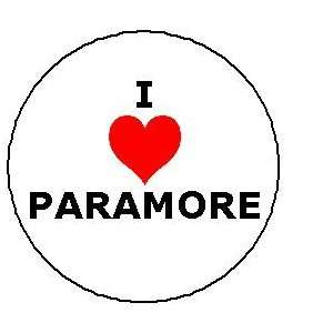  I Love PARAMORE Pinback Button Heart Pin 1.25 Everything 