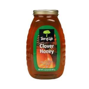 Tree Of Life, Honey Clover Raw, 2 Pound Grocery & Gourmet Food