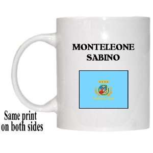    Italy Region, Lazio   MONTELEONE SABINO Mug 