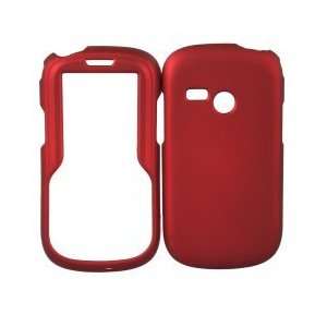    Red Protective Shield for LG UN200 Saber Cell Phones & Accessories