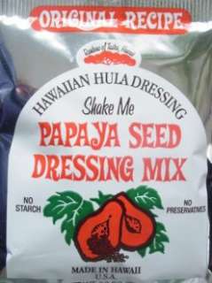 Hawaiian Original Papaya Seed Dressing Mix from Hawaii  