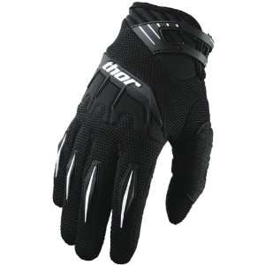  Thor S12 Spectrum Motocross Off Road MX Gloves Black 
