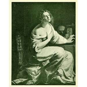  1905 Print Mary Magdalene Portrait Artemisia Lomi 