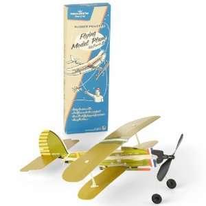  Rubber Band Powered Flying Model Plane Sky Touch II Toys & Games