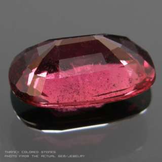 CUSHION DEEP RED SONGEA SAPPHIRE 1.51 CT.  