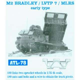  M2 Bradley/LVTP 7/MLRS Early Type Tank Track Link Set (180 