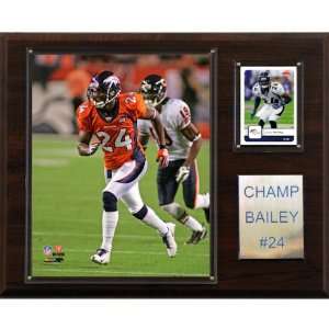  NFL Champ Bailey Denver Broncos Player Plaque