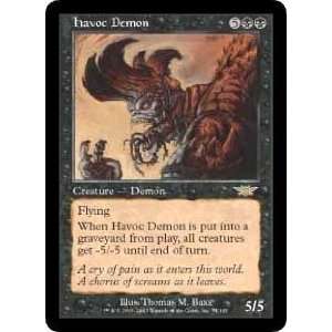  Havoc Demon (Magic the Gathering  Legions #74 Rare) Toys 
