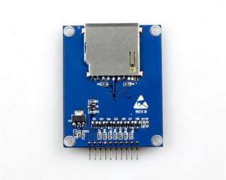 LCD module + SD Card socket breakout for arduino  