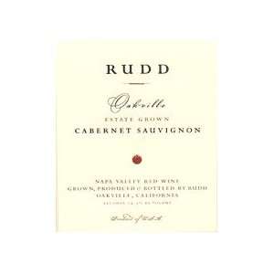  Rudd Cabernet Sauvignon Oakville 2003 750ML Grocery 
