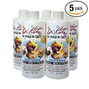  Dr. Katz for Dogs and Cats Fresh Breath, Oral Rinse, 16 oz 