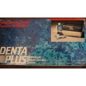  Denta Plus Electro Sonic Denture Cleaning System Health 