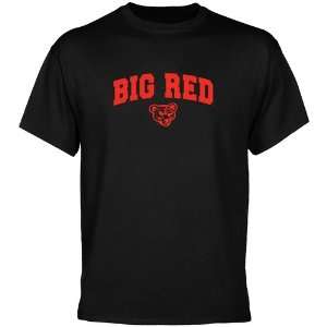  Cornell Big Red Black Mascot Arch T shirt  Sports 