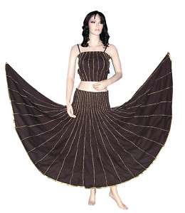 Indian Designer Lengha Choli Ghagra Belly Dance Dress  