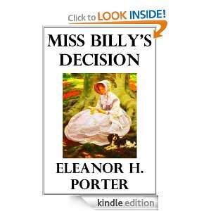 Miss Billys Decision Eleanor H. Porter  Kindle Store