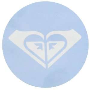  Roxy Rollin Roxy Light Blue Logo Decal Sticker Sports 