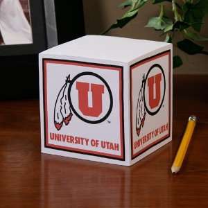  NCAA Utah Utes NCAA Cube Notepad