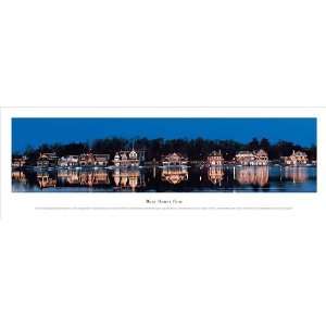  Boat House Row Unframed Panoramic Photograph Wall 