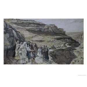  Christ Discoursing with His Disciples Giclee Poster Print 