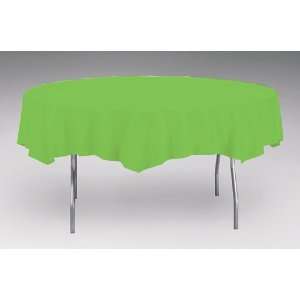    Citrus Green Octy Round Paper Table Covers