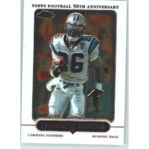 DeShaun Foster   Carolina Panthers   2005 Topps Chrome Card # 84   NFL 