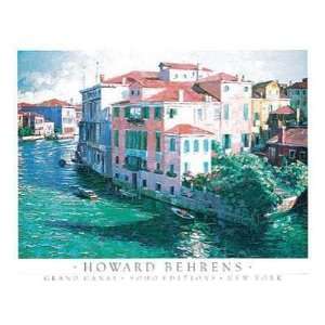  Grand Canal Howard Behrens. 24.00 inches by 18.00 inches 