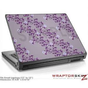   Laptop Skin   Victorian Design Purple by WraptorSkinz 