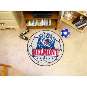  Belmont University NCAA Soccer Ball Rug 29 Diameter 