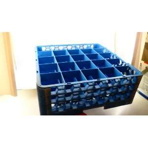     25 Compartment OptiClean Glass Racks w/2 Extenders 