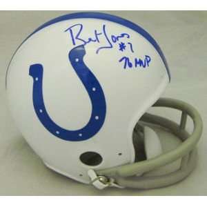  Bert Jones Autographed Baltimore Colts Mini Helmet 