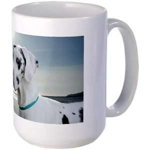  Blue Eyes, Blue Skies Pets Large Mug by  