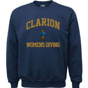  Clarion Golden Eagles Navy Youth Womens Diving Arch 