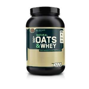  Optimum Nutrition 100% Natural Oats & Whey Chocolate 3lb 