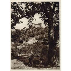  1925 Castillo Mombeltran Castle Spain Kurt Hielscher 
