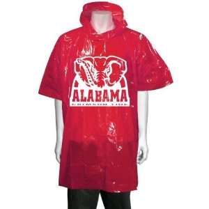  Alabama Crimson Tide Crimson Short Sleeve Poncho Sports 