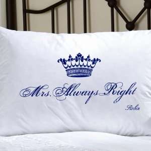    Royal Personalized Pillow Cases   Romantic Red