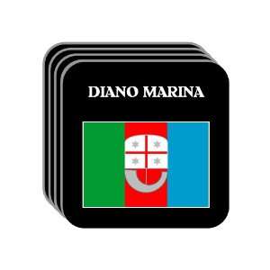 Italy Region, Liguria   DIANO MARINA Set of 4 Mini Mousepad Coasters