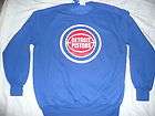 Detriot Pistons Crew Sweatshirt Large Adult NBA