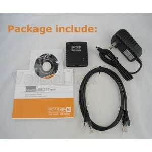   Manual (USB interface is compatible with most printers from HP, Canon