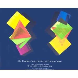  1993 Chamber Music by Dorothea Rockburne. Size 45.50 X 36 