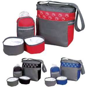  Dog Puppy Diaper Travel Bag Bowls Dishes Pooper Bags Toys 