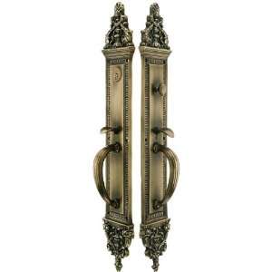  Bramante Thumb Latch Entry Set In Antique By Hand Finish 