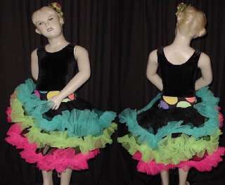 HAVANA NIGHTS Rhumba SKIRT ONLY Dance Costume Child S  