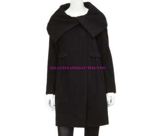 Diane von Furstenberg LOREN Wool Cashmere Coat Outerwear 10 M Medium 