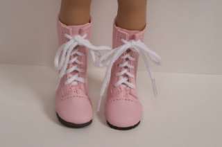 LT PINK Boots Doll Shoes For Dianna Effner 13 Vinyl♥  