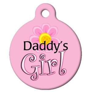  Dog Tag Art Custom Pet ID Tag for Dogs   Daddys Girl   Small 