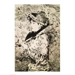  Spring   Poster by Edouard Manet (18x24)